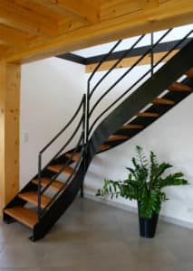 do it yourself : escalier simple quart tournant